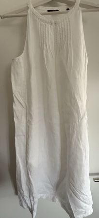 Kleid Weiss Marc O'Polo Grösse 38 reine Leinen Neu