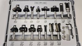 Bosch PRO Nutfräser - Set Schaft 8mm  für Oberfräser
