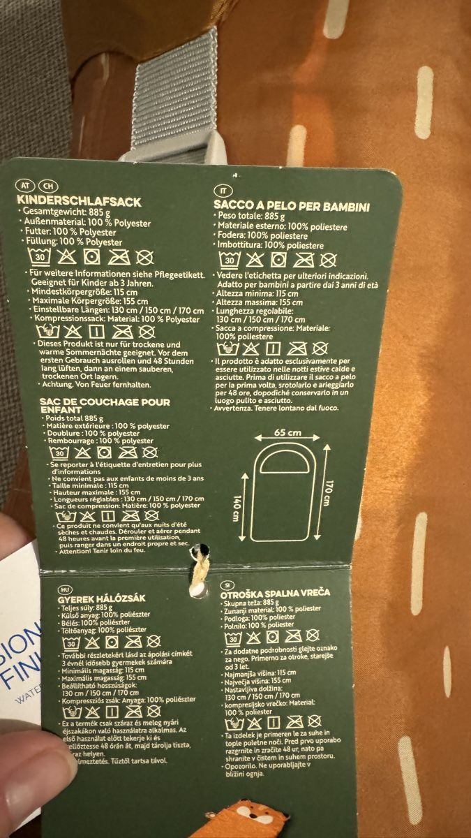 Sacchi a pelo: Schlafsack Löwe – Nuovo (secondo la descrizione) da Lenzburg venduto da Li-Lo 1