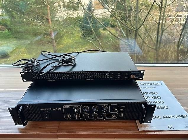 Equalizer: Omnitronic MP 120 pa mixing amplifier  – Gebraucht aus Aarau von vio_lrn7