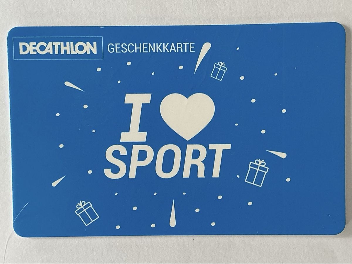 Cartoline: Decathlon Geschenkkarte ohne Guthaben – Usato da Allschwil venduto da gewuerznelke