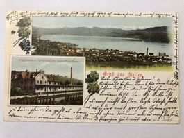 Gruss aus Meilen - Weinhandlung (alcoholfreier Weine)1904