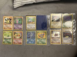 Diverse Pokemon 1. Edition deutsch 27Stk.  Holo & Turtok