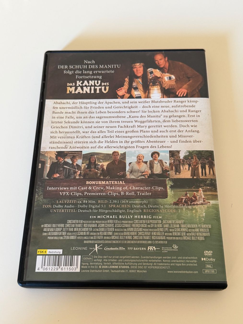Tutti i DVDs: Das Kanu des Manitu DVD – Nuovo (secondo la descrizione) da Altstätten SG venduto da sheamus 1