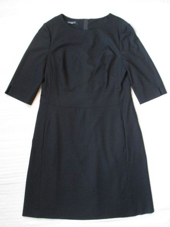 FADENMEISTER BERLIN - Kleid Schwarz 3/4 Arm Gr. 46