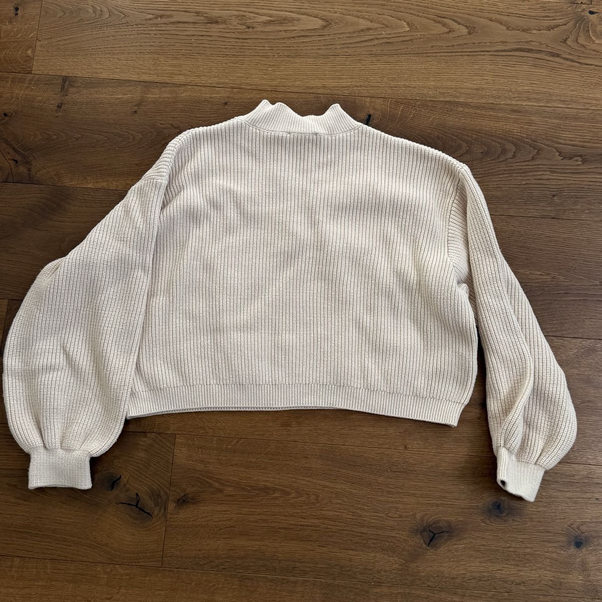 Mango Pulls & Sweat-shirts: MANGO Strickpullover Half-Zip Beige – Grösse M – D'occasion à Zürich par lin_syb2 3
