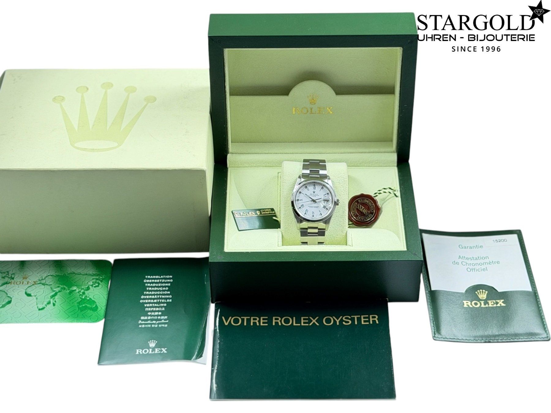 Rolex Uhren: Rolex Oyster Perpetual Date - 15200 – Gebraucht aus Zürich von Stargold-Uhren 1