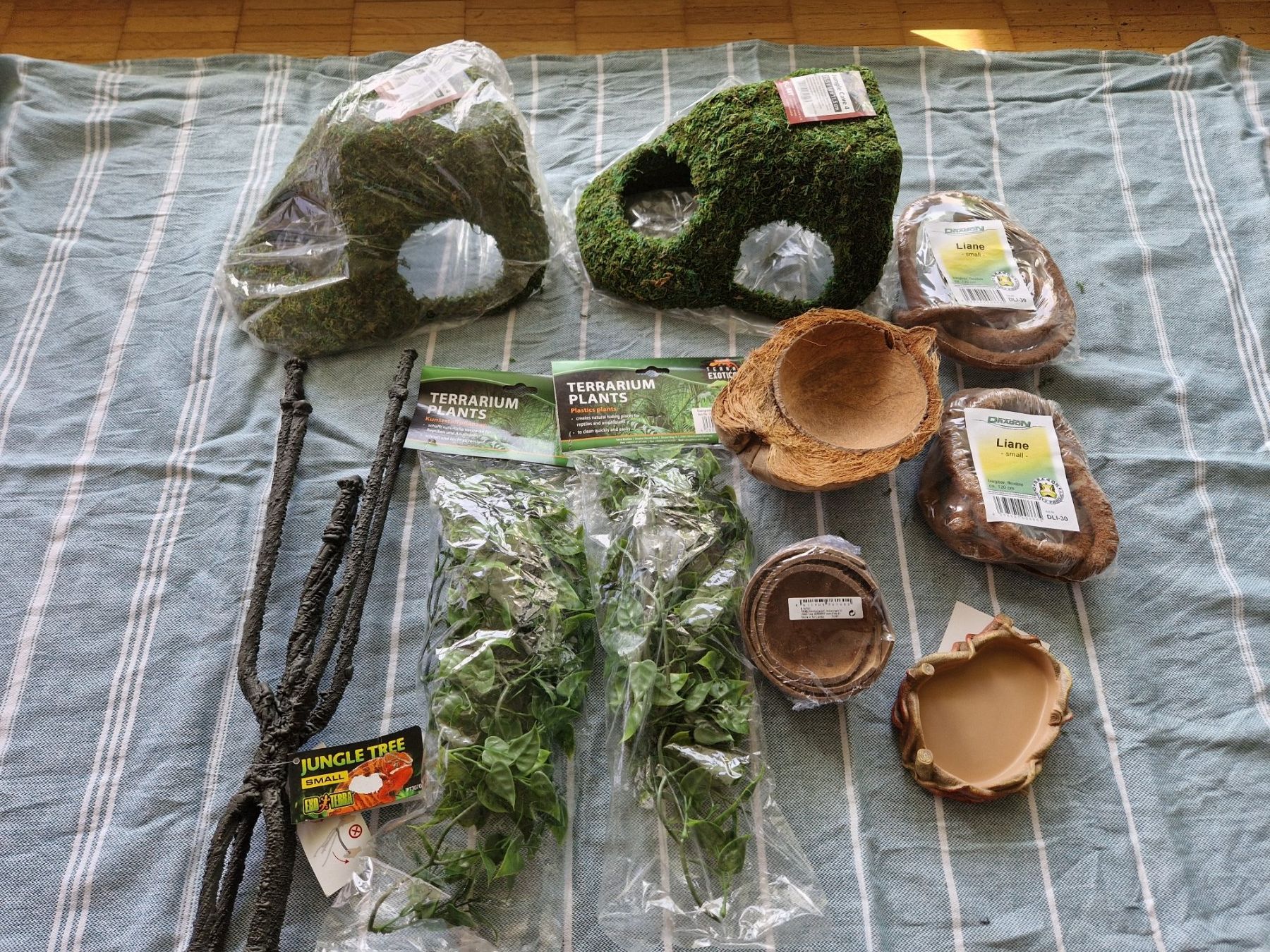 Tutte le decorazioni: Terrariumdekoration Set 1 Neuware!! – Nuovo e nell'imballaggio originale da Untersiggenthal venduto da AquaTerra-Discount