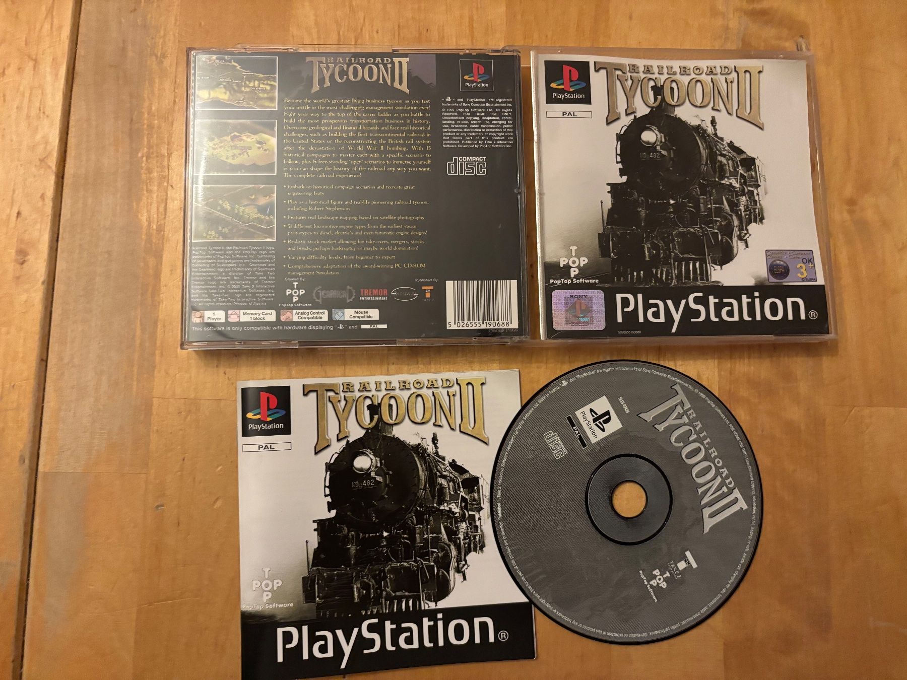 Giochi: Railroad Tycoon II (CIB) – Usato da Frenkendorf venduto da gelbeZinnie