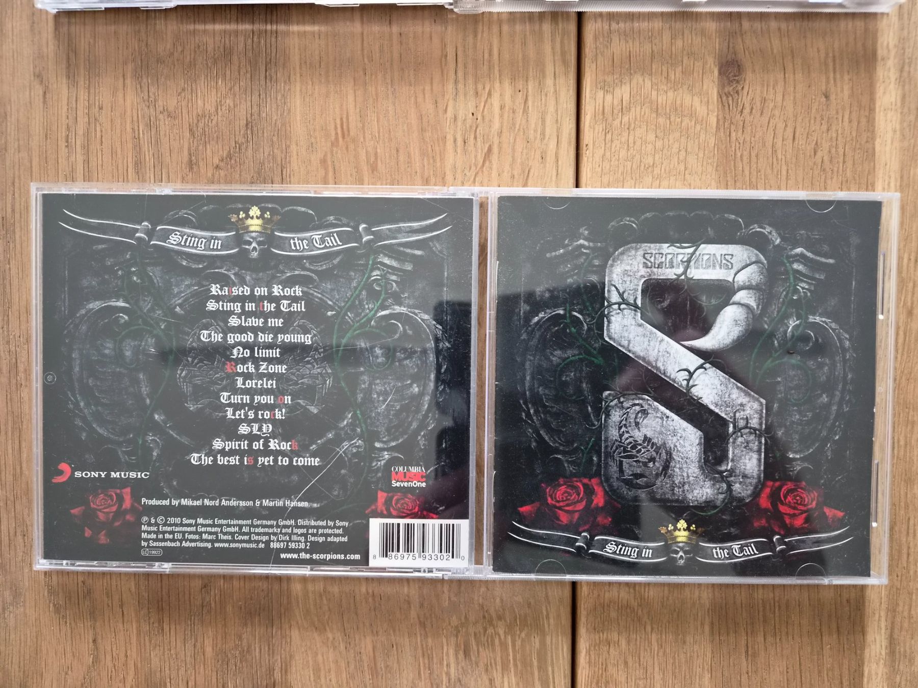 CD: CD Scorpions - Sting In The Tail, 2010 – Usato da Nebikon venduto da Harley-Davidson01
