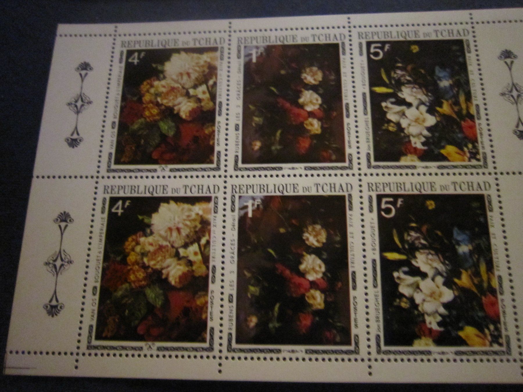 Alle Briefmarken: MK1 schöne Belege TSCHAD postfrisch – Gebraucht aus Gordola von Polentaefung 3