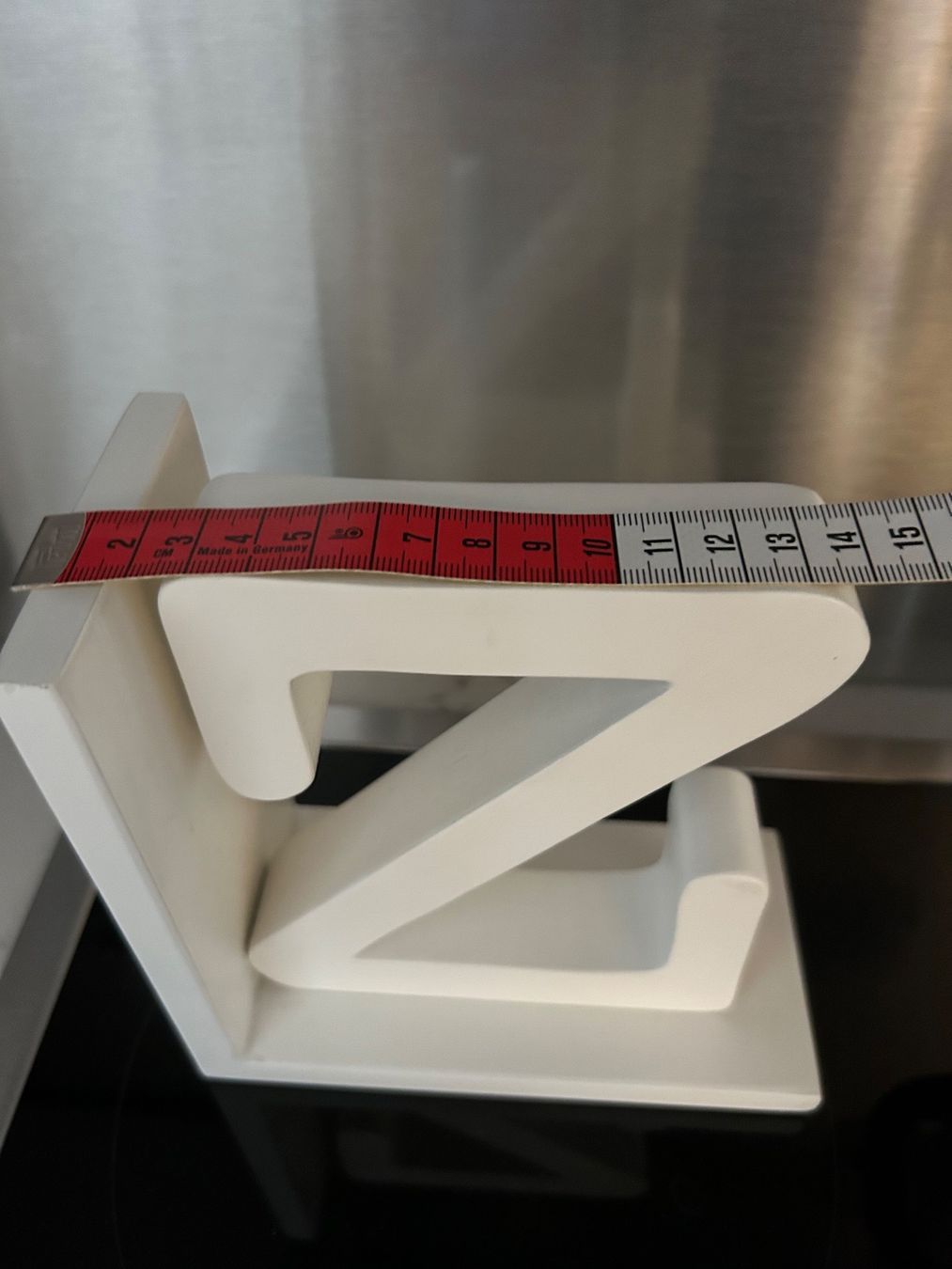 Tutte le decorazioni: Book stand for bookshelf letter 'Z' white colour – Usato da Biel/Bienne venduto da zit_v5yc 2