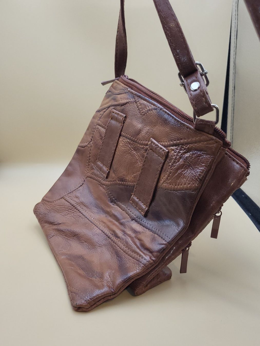 Borse: Braune Ledertasche – Usato da Wald ZH venduto da SwissPawnshop 3