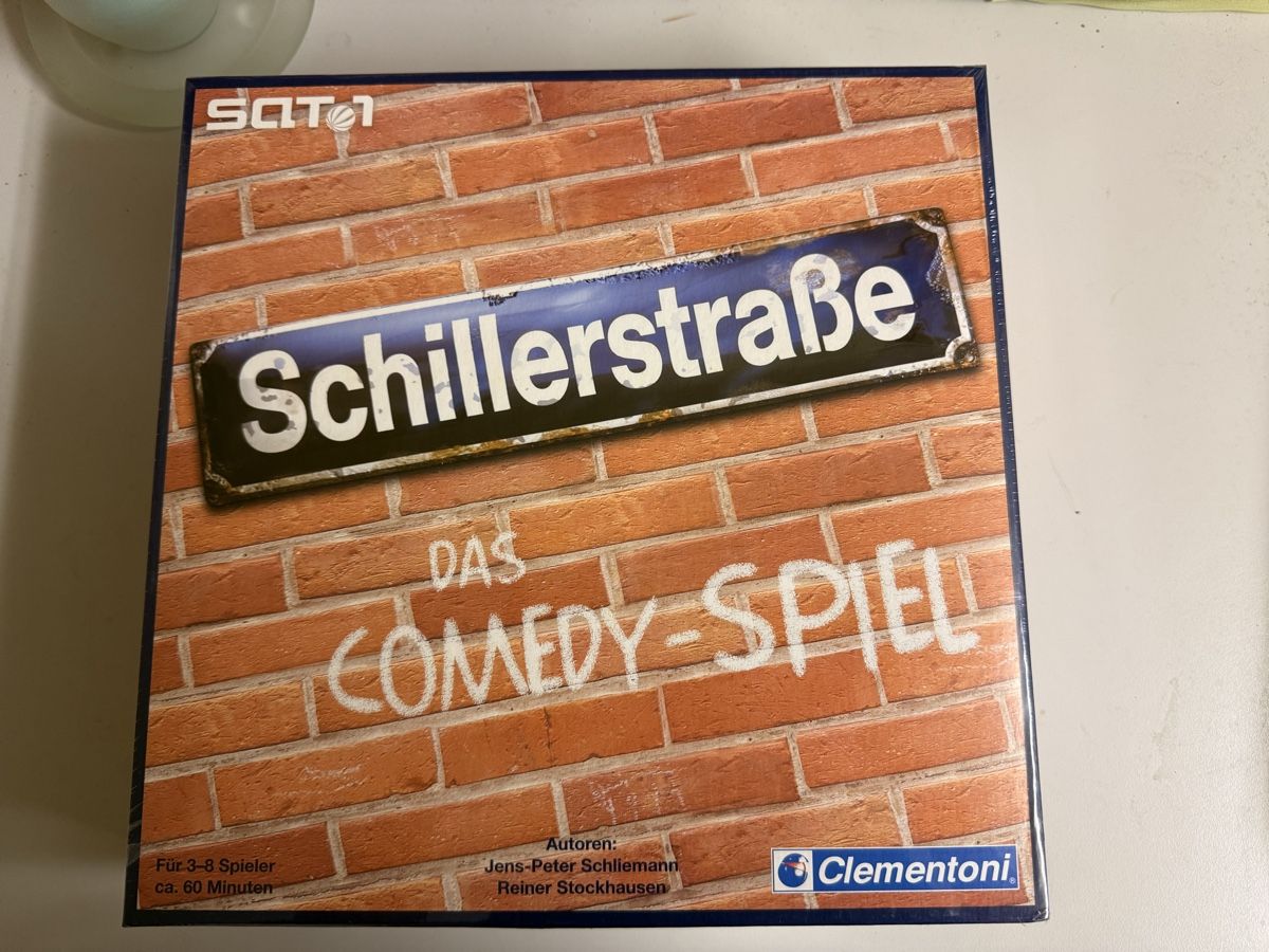 Giochi: Schillerstrasse das Comedyspiel – Nuovo e nell'imballaggio originale da Mühleberg venduto da Slashi
