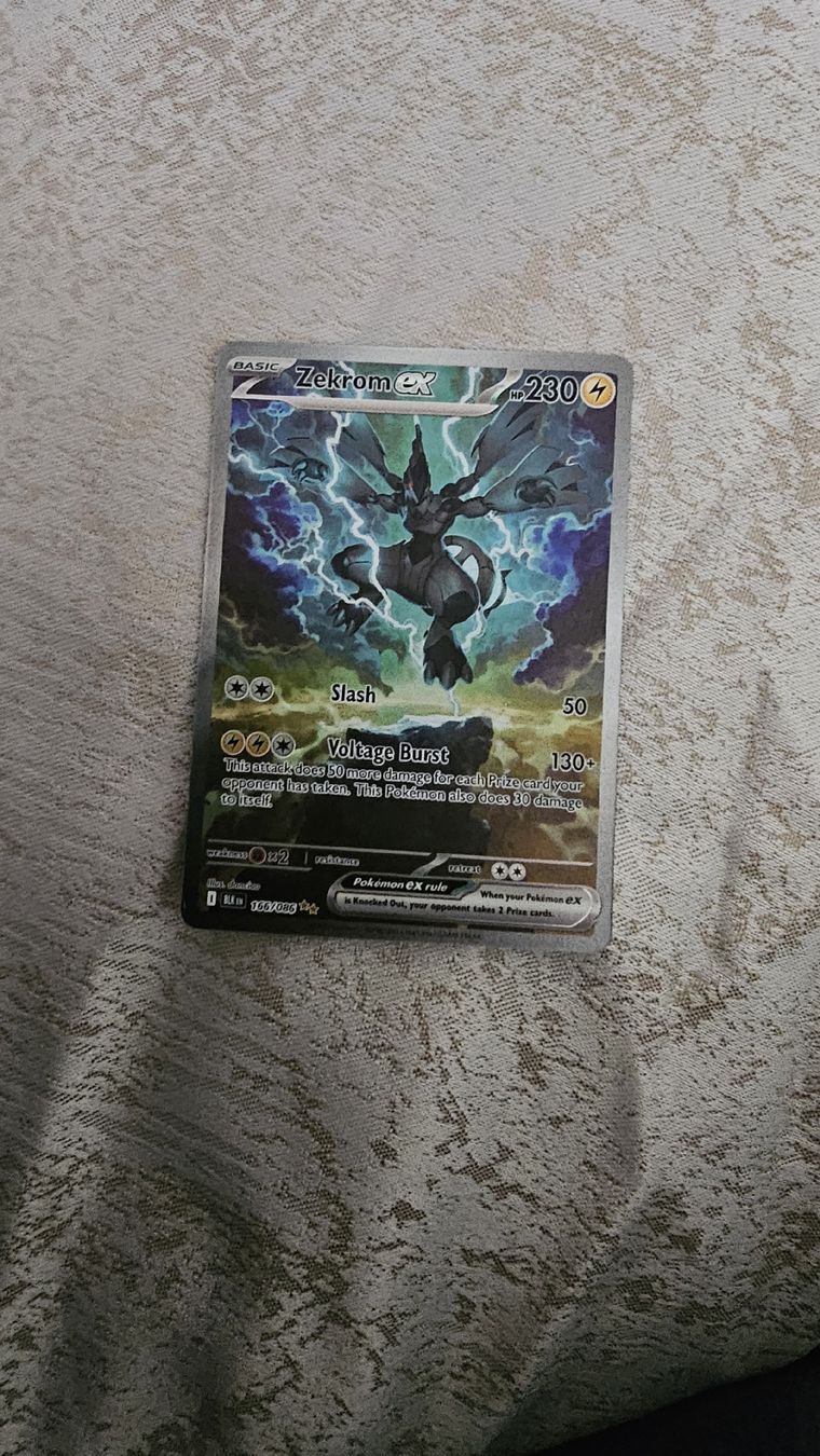 Pokémon Sammelbilder & Trading cards: Pokemon - Zekrom ex  166/86  BLK  Black Bolt – Neu und originalverpackt aus möhlin von ame_nfb6