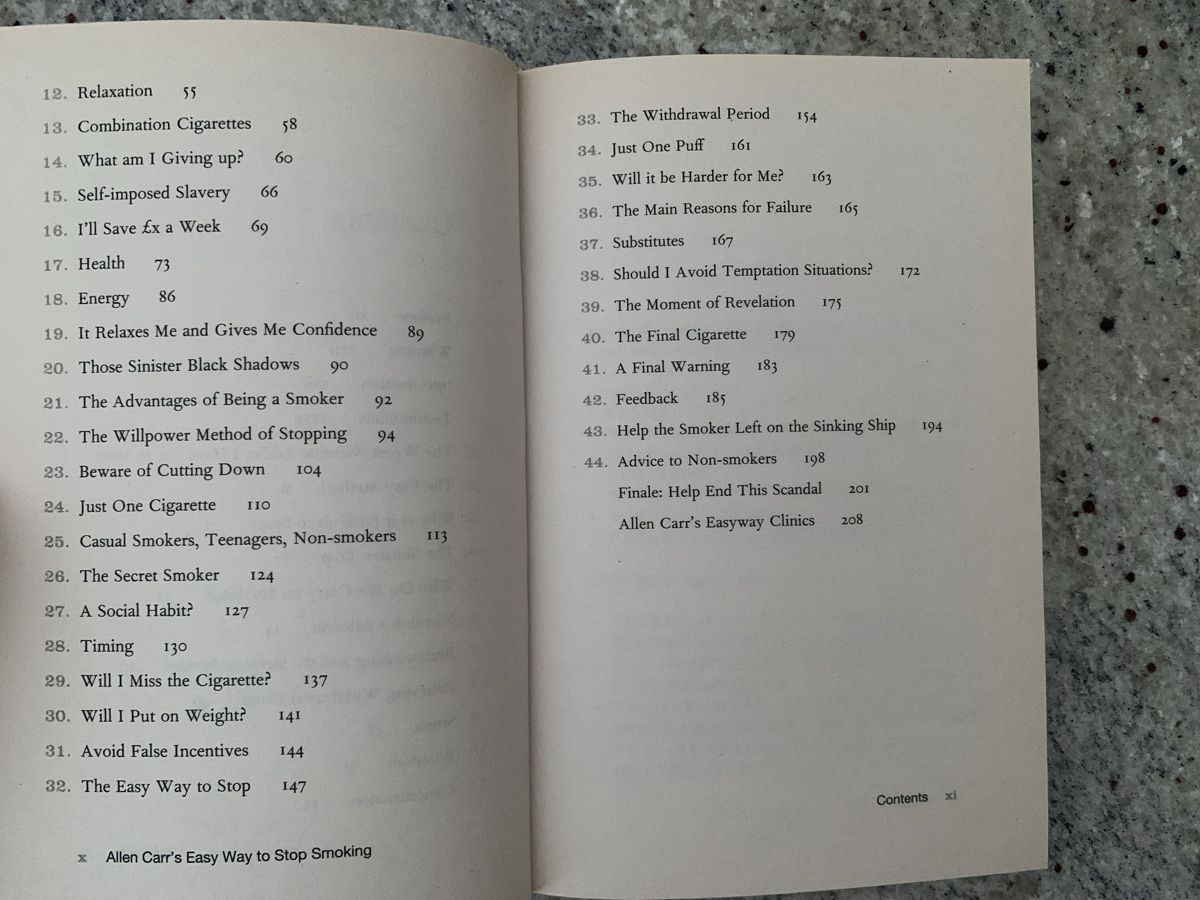 Libri: Allen Carr's Easy Way to Stop Smoking, Book – Nuovo (secondo la descrizione) da Genève venduto da sunsustains 5