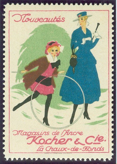Tutti i francobolli: 1910 Schweiz Kochermarken – Usato da Zürich venduto da yago-rot 2