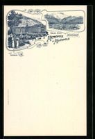 Litho Interlaken, Partie am Grand Hotel 