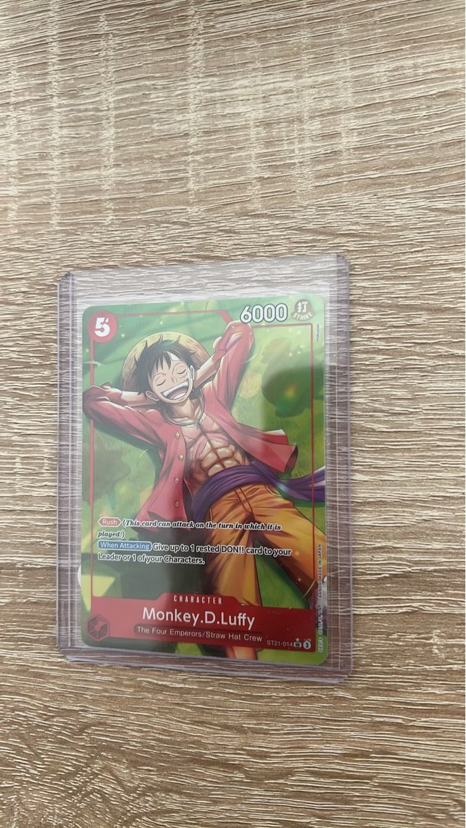 Bandai Carte collezionabili: One Piece Card Monkey.D.Luffy ST21-014 – Nuovo (secondo la descrizione) da Thalwil venduto da apudhelvetia