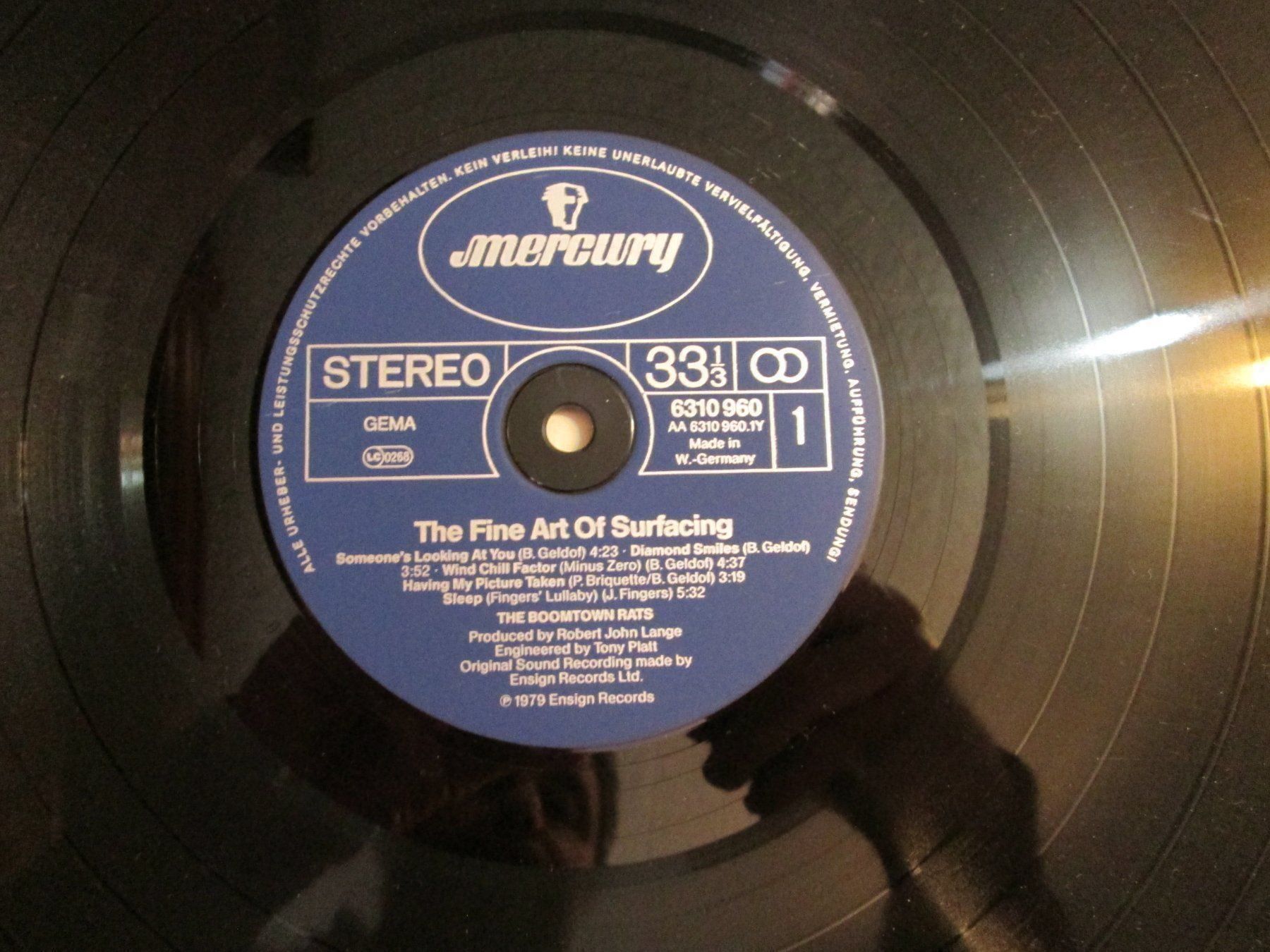 Schallplatten: The Boomtown Rats - Vinyle 33T – Gebraucht aus la Chaux-de-Fonds von Lampe 1