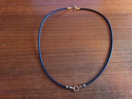 Goldkette Kautschuk 46cm Länge 750er Gold ca. 4g