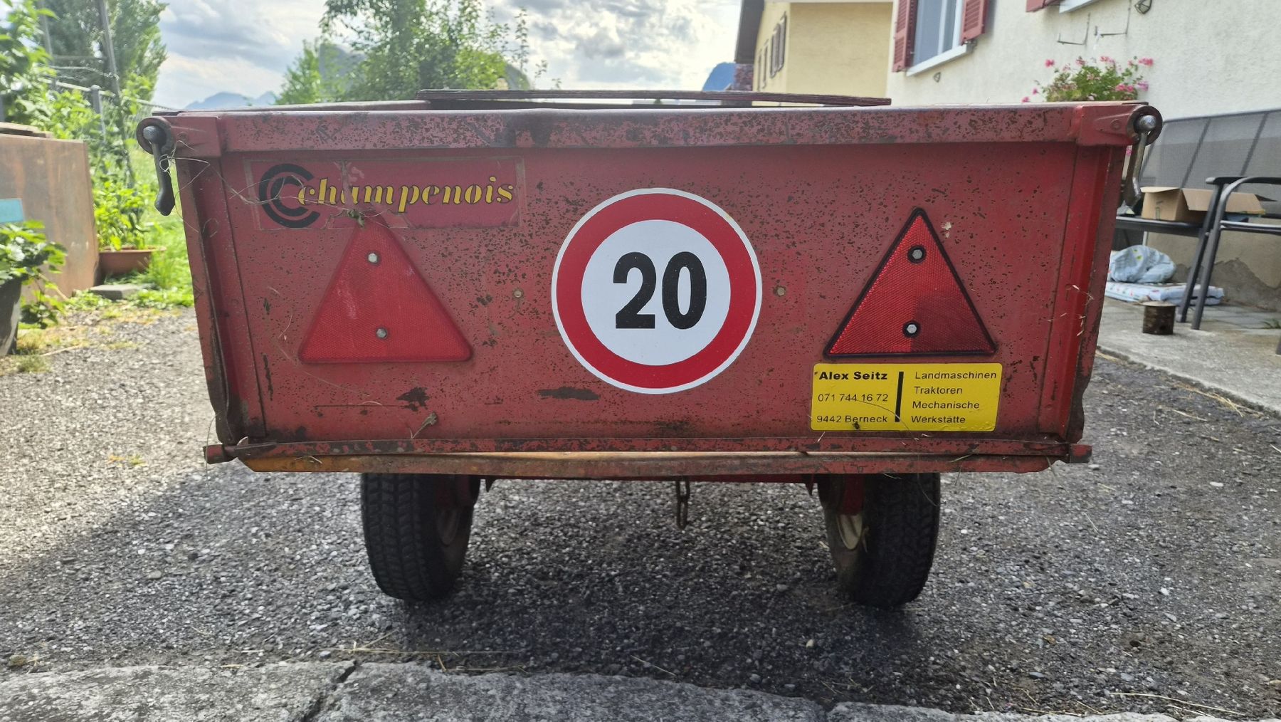 Rimorchi: Anhänger zu Einachser – Usato da Rüthi (Rheintal) venduto da MKobler 1
