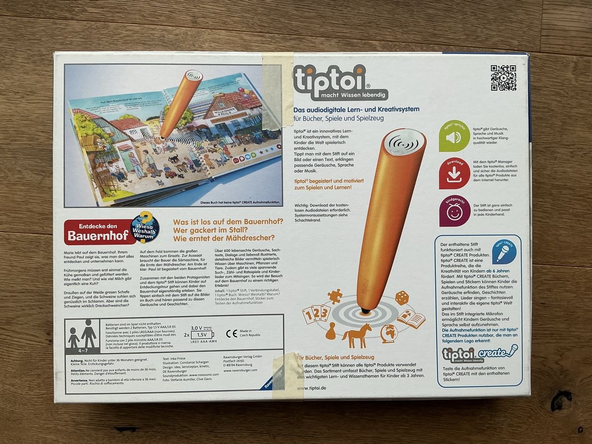 Libri: tiptoi STIFT inkl. Ladekabel + 2 BÜCHER – Usato da Zürich venduto da 22frog