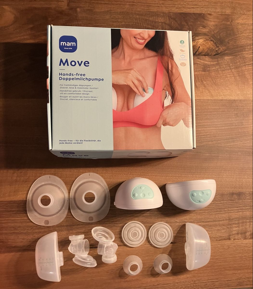 Mam Stillzubehör: MAM Move Doppelmilchpumpe, Hands free – Gebraucht aus Muri AG von 56r_692r