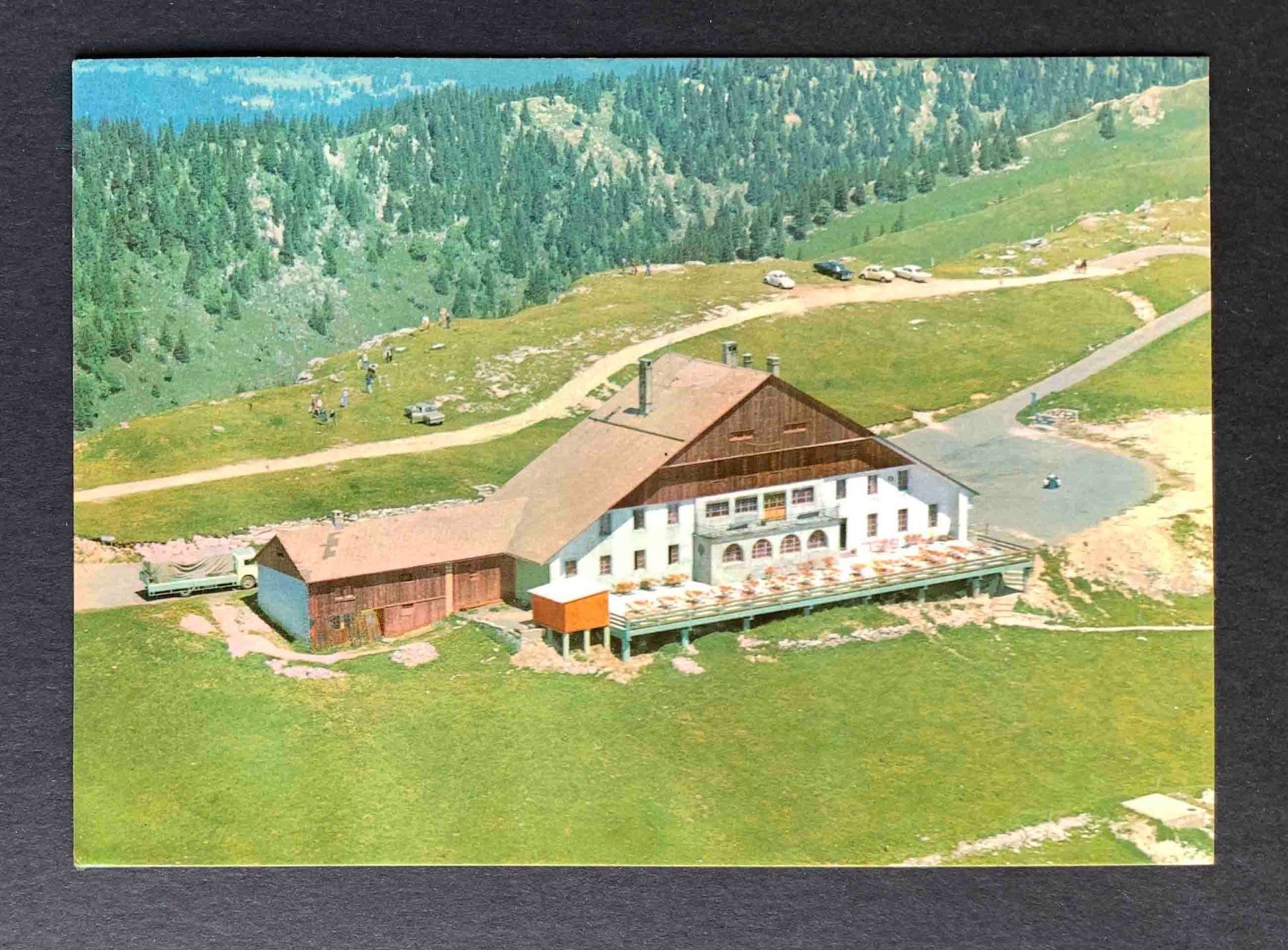Cartoline postali: AK Hotel du Chasseral – Usato da Goldau venduto da artelier1