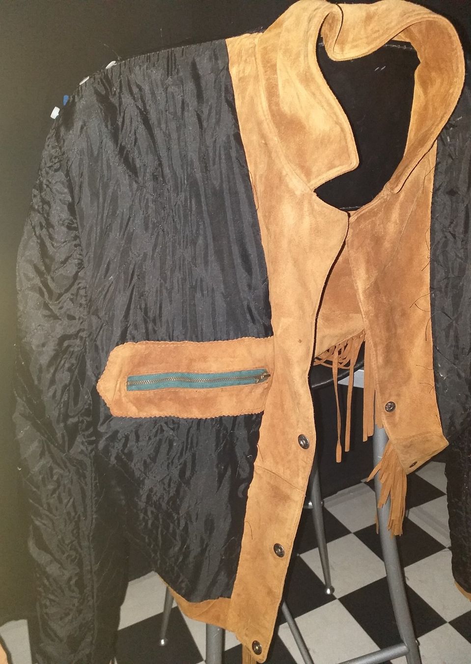 Giacche: Wildleder Fransen - Herren - Jacke Gr. XL – Usato da Rorschach venduto da kristys 5