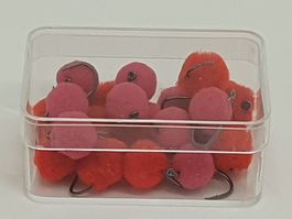 Künstliche Köder, Lachseier-Imitation, 20 Stk.- Schnäppchen!