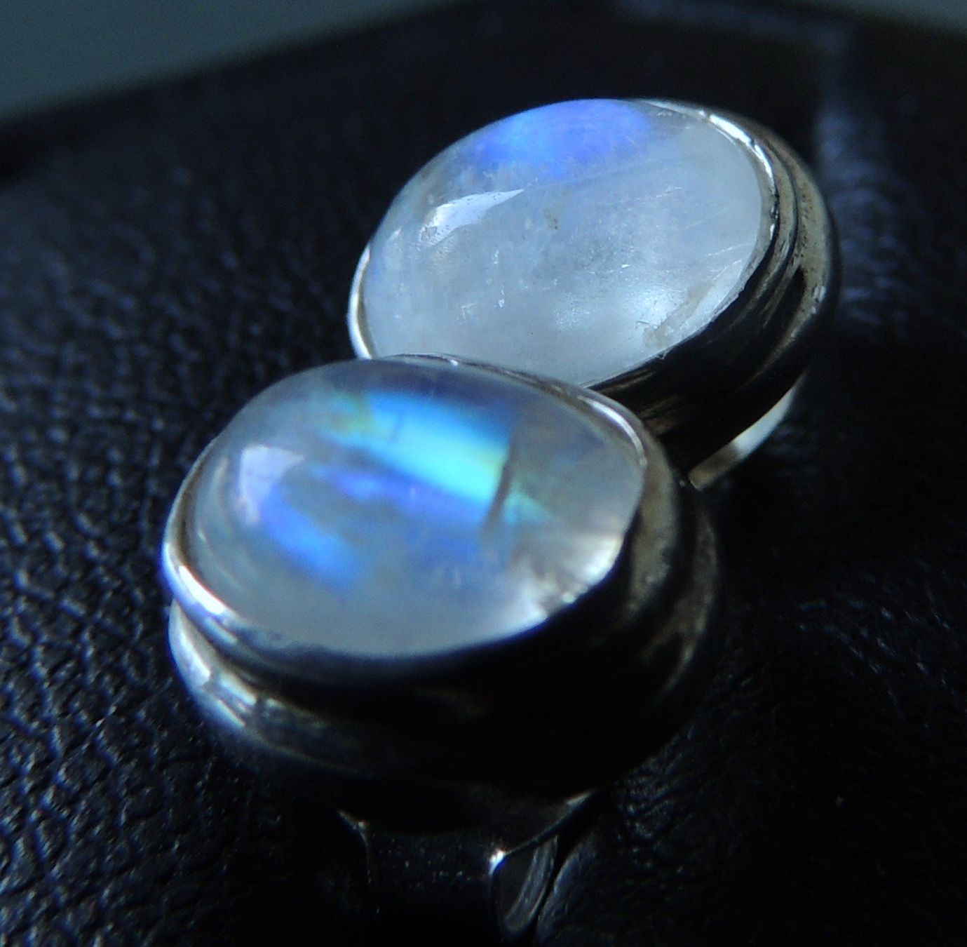 Ohrringe & -stecker: Rainbow moonstone Silber 925 Ohrstecker – Neu und originalverpackt aus Waldenburg von schaller707 4