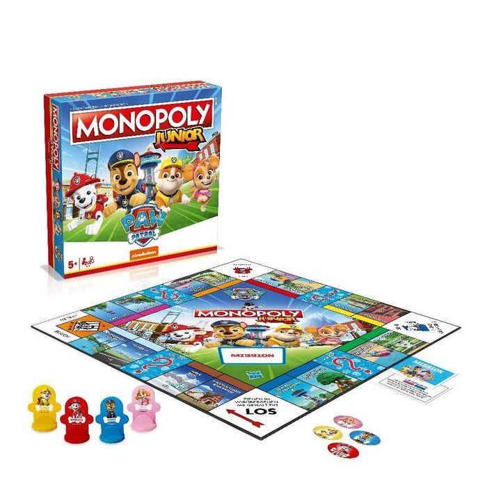 Hasbro Giochi: Monopoly Junior Paw Patrol – Nuovo e nell'imballaggio originale da Oensingen venduto da Liquidations-Shop 1