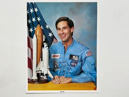 Weltraum OU Jerome Apt NASA OriginalPorträt 8*10 signiert