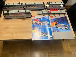 LEGO Eisenbahn Metroliner + Panoramawagen 4558+4547