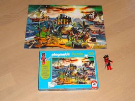 Playmobil Puzzle 150 Pirateninsel mit Figur 56020 
