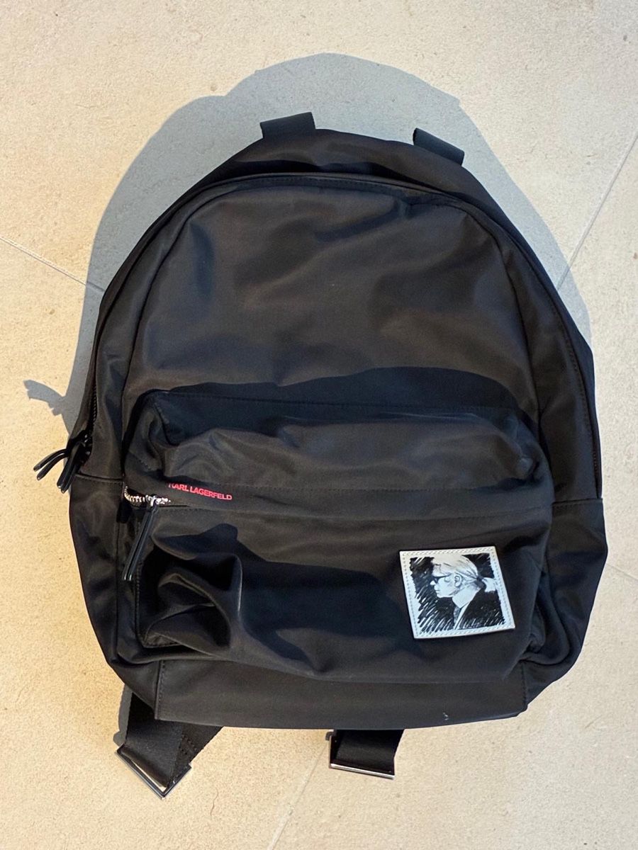 Zaini: Karl Lagerfeld Rucksack, schwarz – Usato da Unterengstringen venduto da Aed1