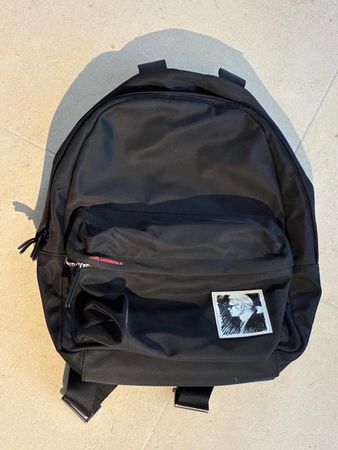 Karl Lagerfeld Rucksack, schwarz