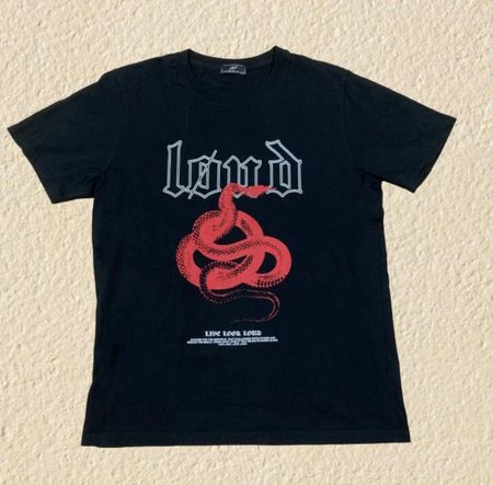 Vintage T-shirt, streetwear frontprint emo style