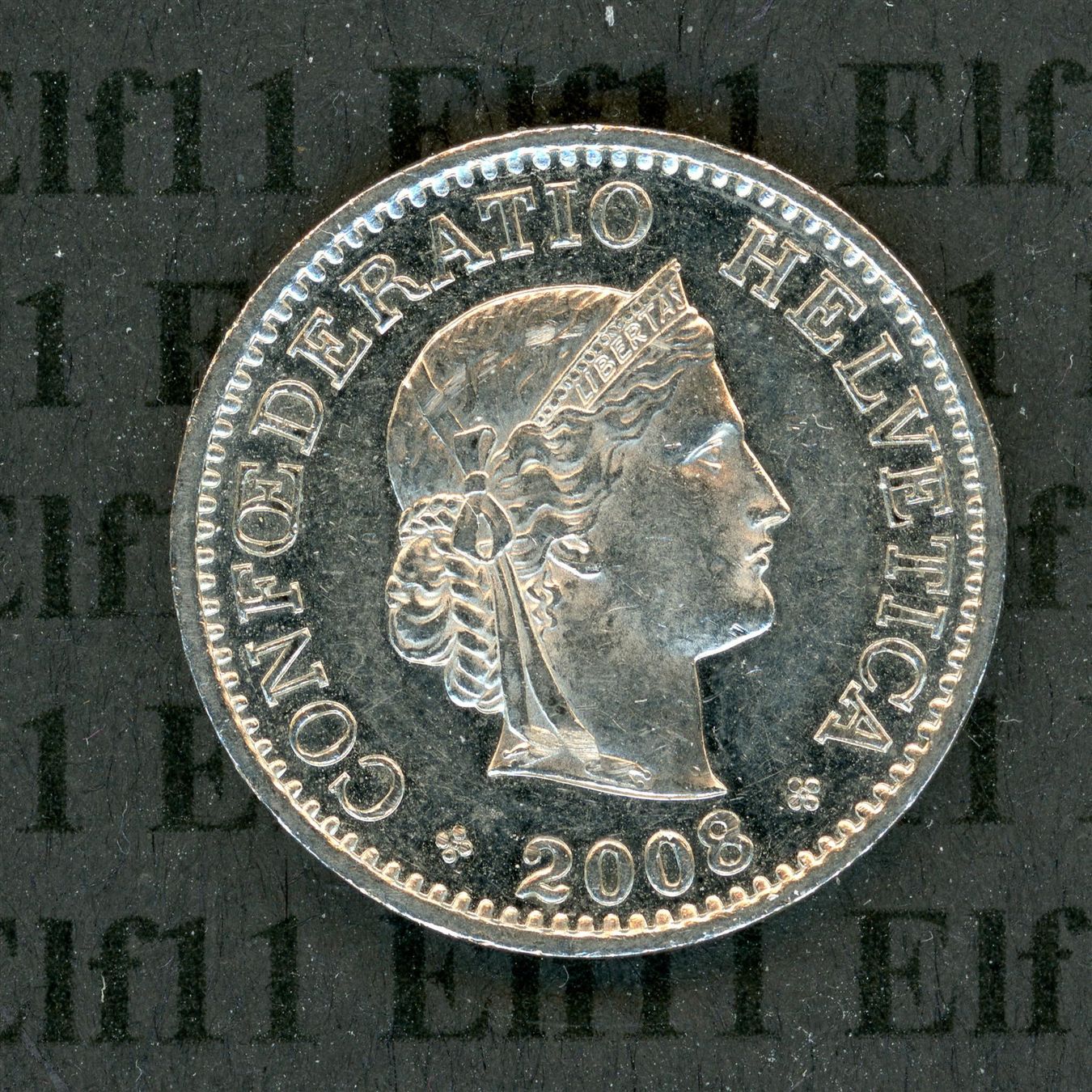 Tutti le monete: CHF___0.10 2008 vz 10 Rappen – Usato da Widnau venduto da Elf11