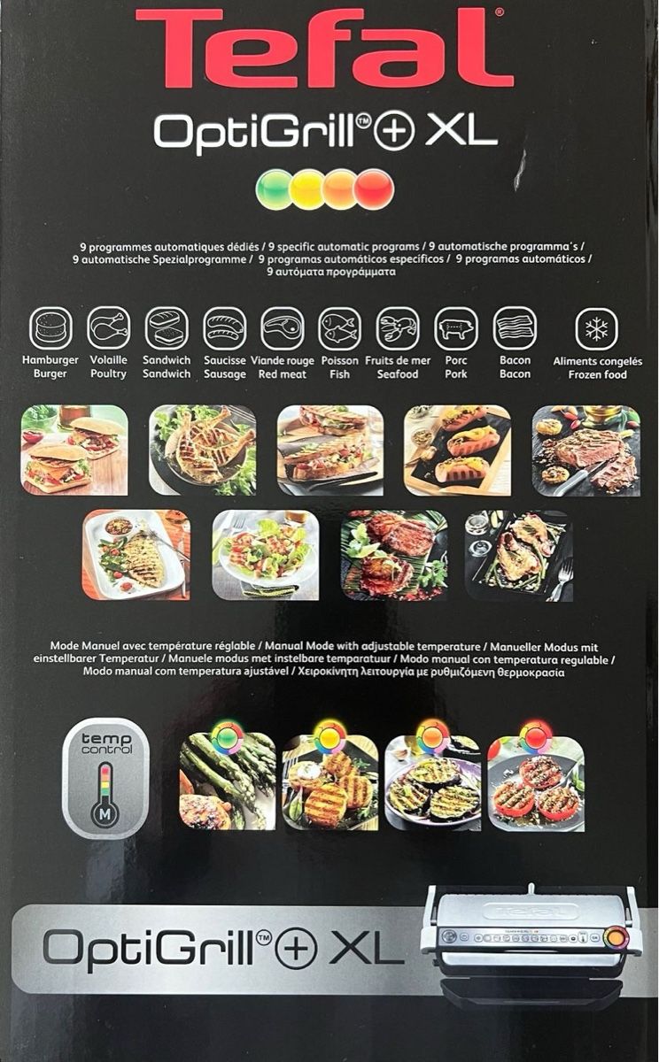 Griglie: Tefal OptiGrill XL – Nuovo e nell'imballaggio originale da Zürich venduto da Chitonarumara 2