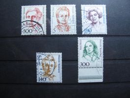 BRD 1989 Frauen der Deutschen Geschichte gest
