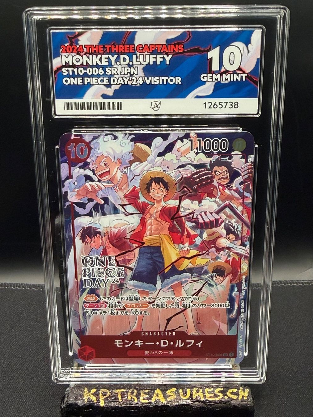 Bandai Cartes à collectionner: Monkey.D.Luffy ST10-006 ACE 10 – Neuf (Voir description) à Rolle par KPTreasures