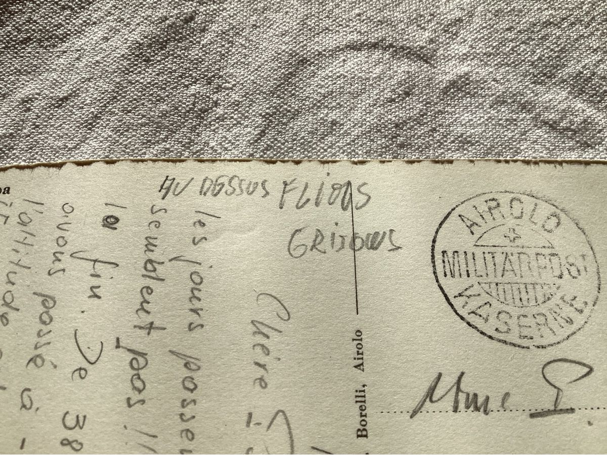 Cartoline postali: Foppa prés de Flims Grisons – Usato da Luc (Ayent) venduto da Rebouille 2