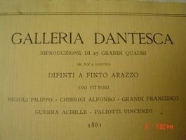 Galleria Dantesca Riproduzione  1861
