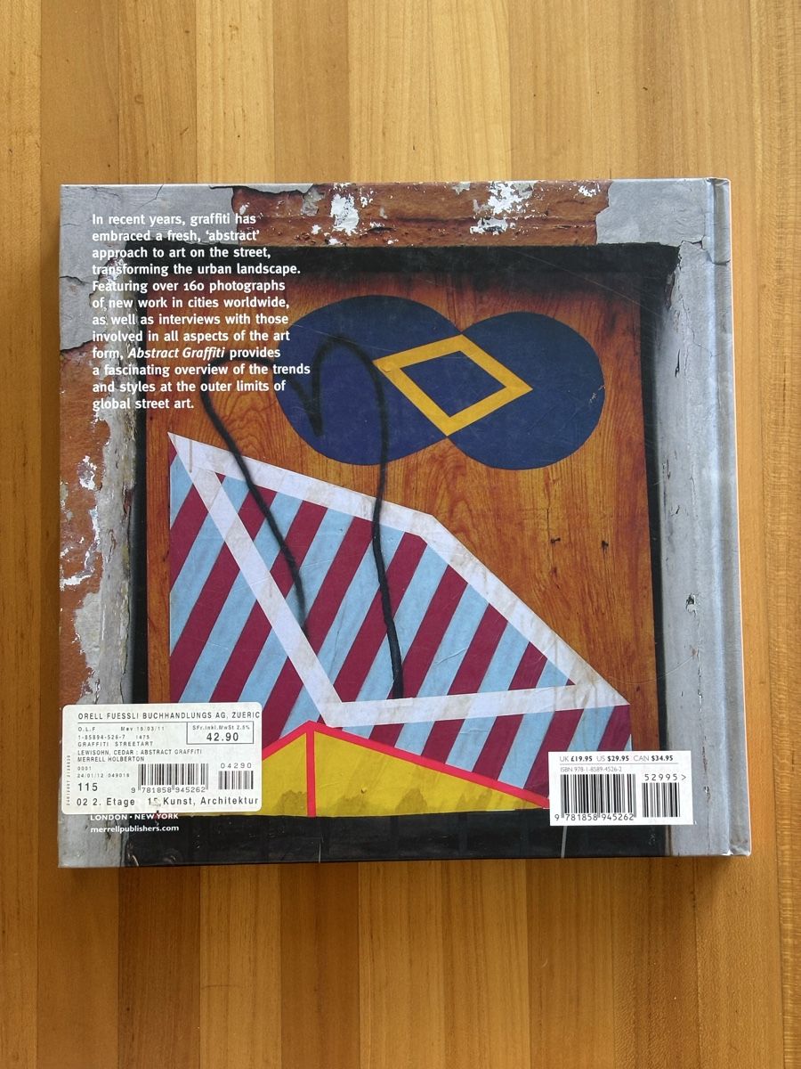 Livres: Abstract Graffiti - Buch - Cedar Lewisohn - Hardcover  – D'occasion à Winterthur par JAKU.SPACE 1