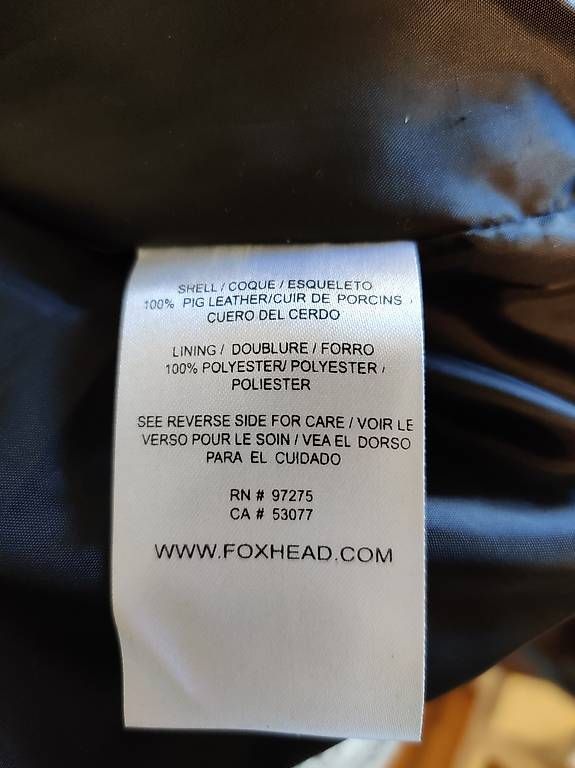 Vestes: FOX Lederjacke limited Edition Grösse Large – D'occasion à Hinterforst par Metz69 3