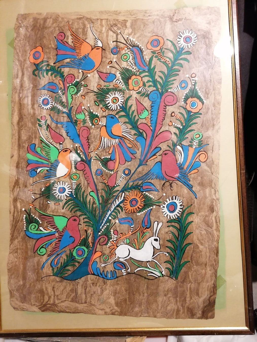 Tele & Cornici: Trés beau tableau papyrus – Usato da Sion venduto da maxpassion