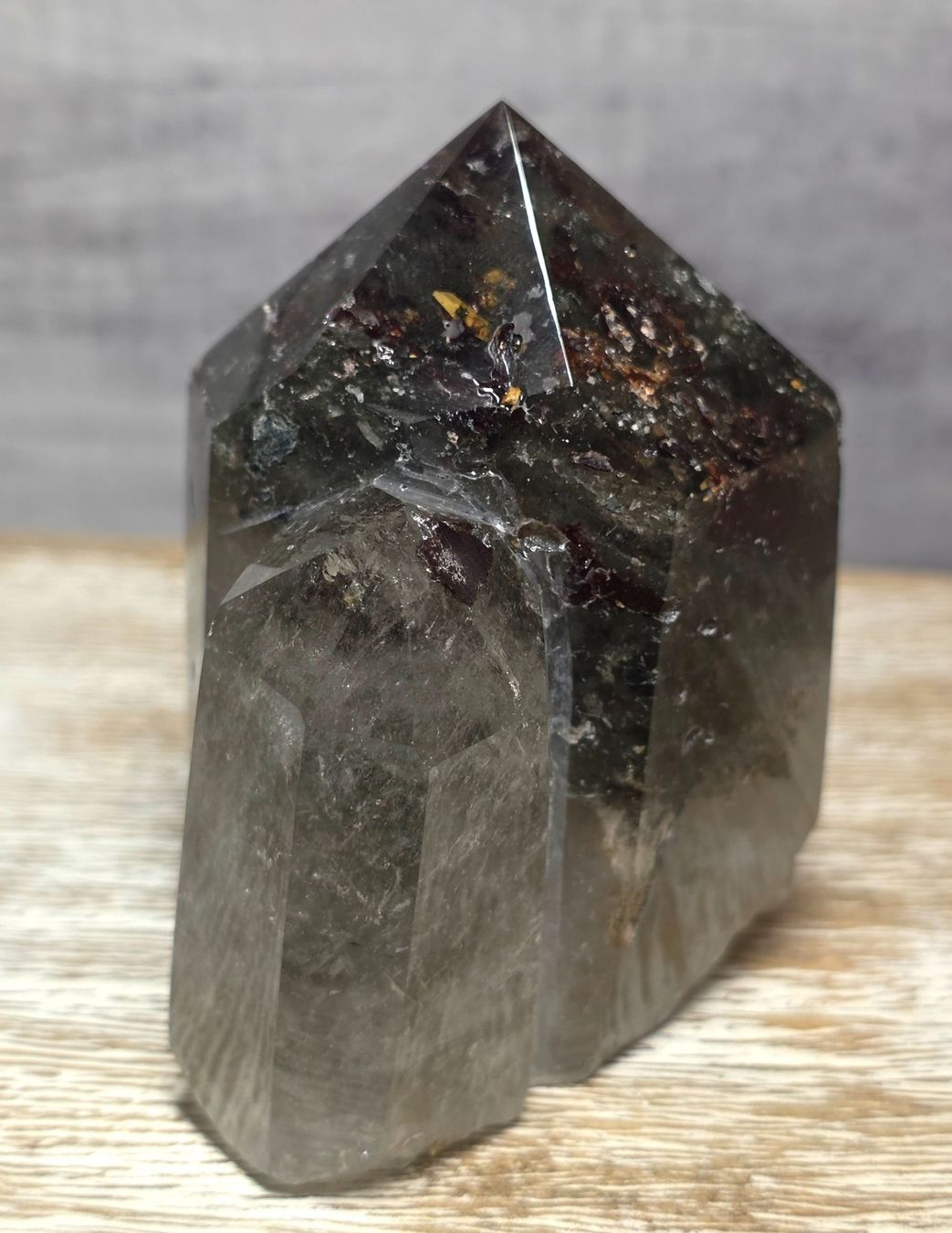 Mineralien & Heilsteine: Lodolith Doppel Spitze 302g – Neu und originalverpackt aus Matzingen von Shay_Crystalz 3