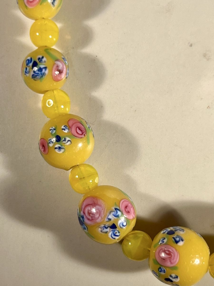 Murano Ketten: Collier Murano perles Wedding Cake Vintage 50s – Gebraucht aus Genève von DELIRBEADS 2